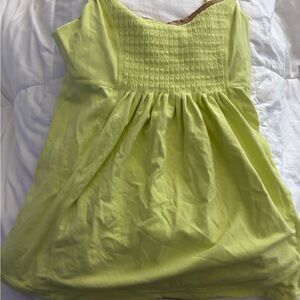 Lime Green lululemon tank top